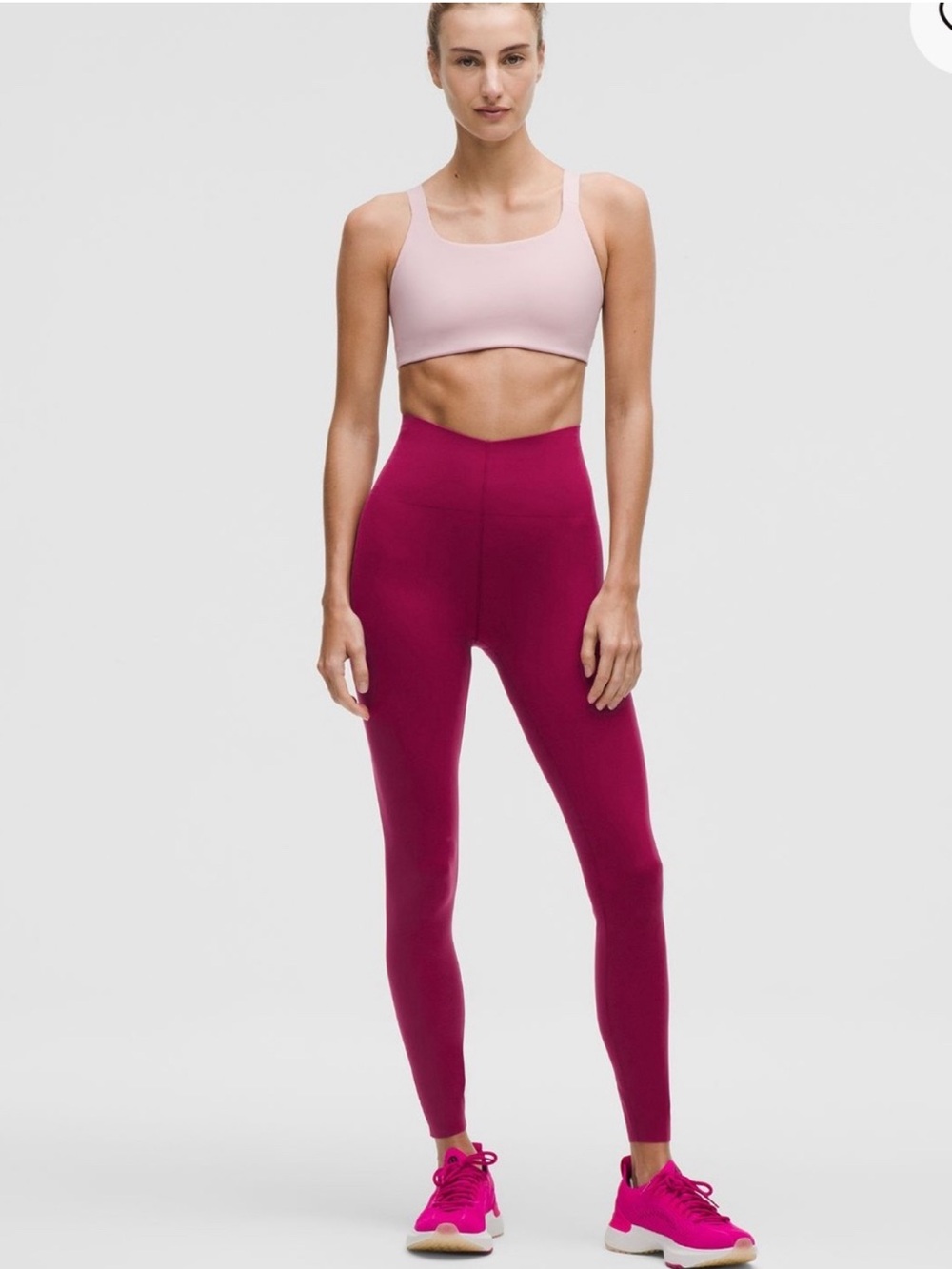 Lululemon Super High-Rise Tight 25”– Glow Up Magenta Smoke Size 10